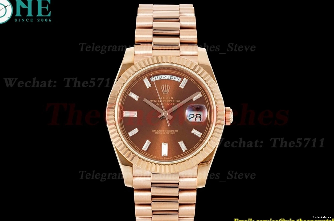 RG DayDate VR3255(Gain Brown KF 40mm Weight) 228235 Dia RG 0416
